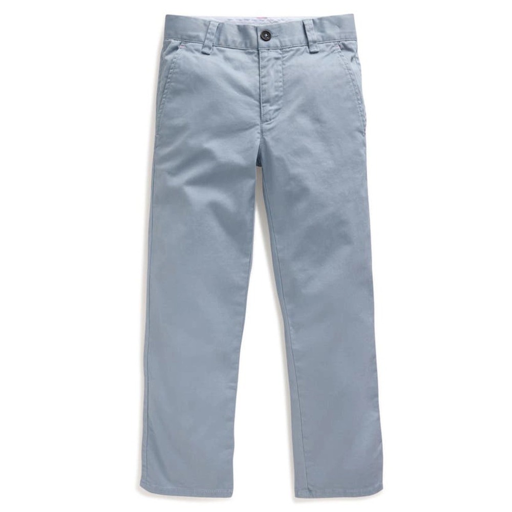 Mini Boden Kid's Chino‎ Stretch Pants Pebble Blue Size 4Y